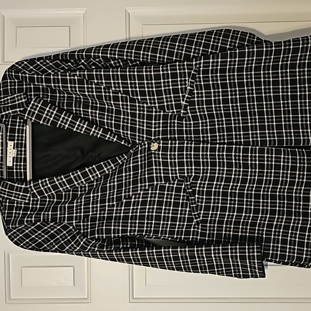 Plaid Blazer